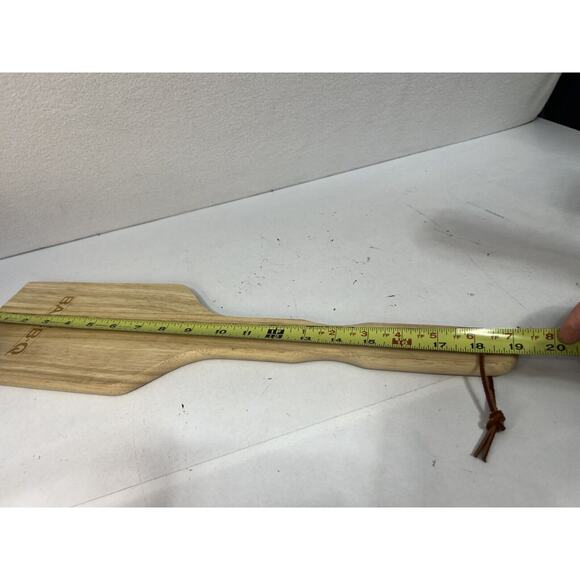 Mr‎ Bar B Q Safe LRG 16.5" Natural Wood Scraper Built-In Bottle Opener BBQ Grill - Picture 5 of 5